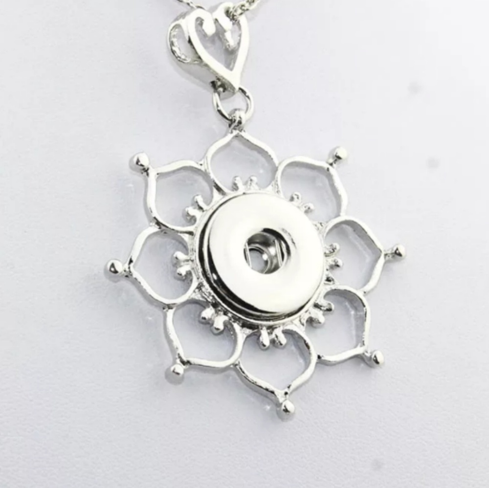 Snap Button Necklace